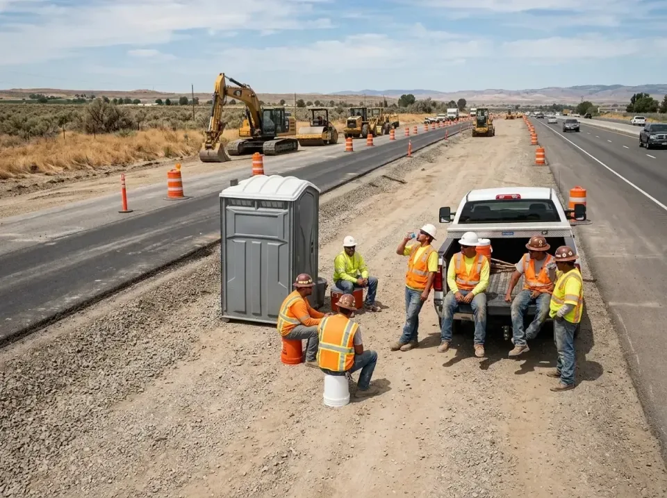 highway-road-construction-crew-007 — frequently asked questions, Porta Potty and Restroom Rentals in Latimer, MS